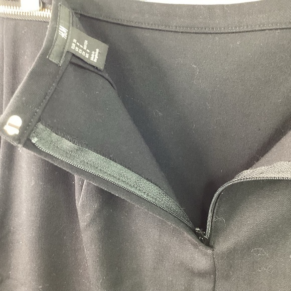 H & M SIZE 8‎ BLACK PENCIL SKIRT WORK GUC - Picture 7 of 10